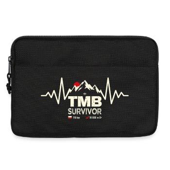TMB Survivor Tour du Mont-Blanc Wandertour - Laptoptasche 13" - Schwarz - Vorne