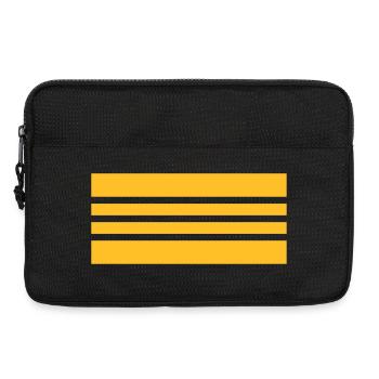 Stabskapitänleutnant - Laptoptasche 13" - Schwarz - Vorne