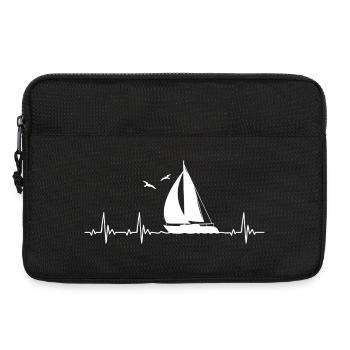 Voilier Heartbeat Voiliers voiliers - Sacoche pour ordinateur portable 13 pouces - noir - Devant