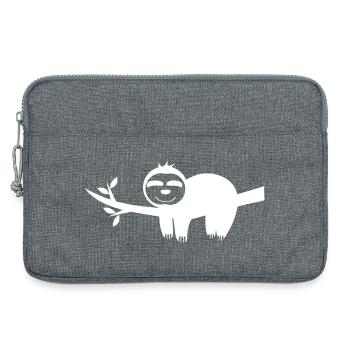 Faultier - Laptoptasche 13" - Grau meliert - Vorne