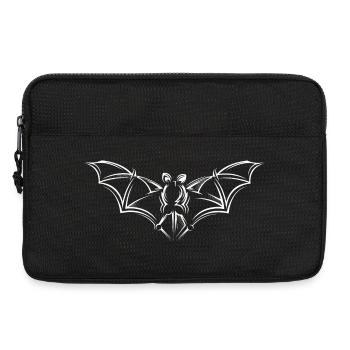 fledermaus bat symbol symbole Illustration sketch - Laptoptasche 13" - Schwarz - Vorne