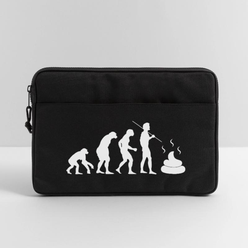 intestinal evolution Laptop bag 13"