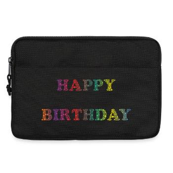 ALLES GUTE ZUM GEBURTSTAG. ALLES GUTE ZUM GEBURTSTAG. JAHRESTAG. - Laptoptasche 13" - Schwarz - Vorne