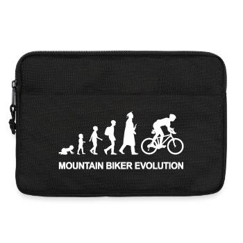 Vom Kind zum Mountainbiker - Laptoptasche 13" - Schwarz - Vorne