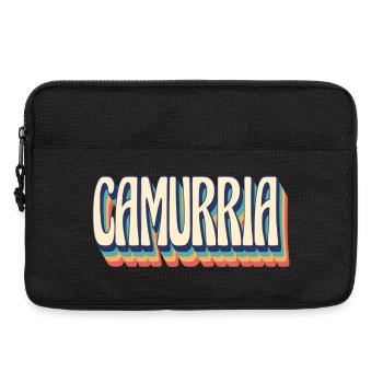 T-Shirt Camurria Vintage Retro Geschenk T-Shirt - Laptoptasche 13" - Schwarz - Vorne