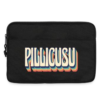 T-Shirt Sicilia pillicusu T-Shirt Geschenkidee - Laptoptasche 13" - Schwarz - Vorne