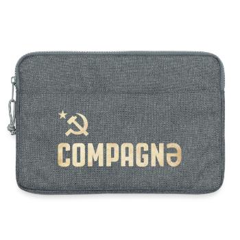 Compagnons - Sacoche pour ordinateur portable 13 pouces - gris chiné - Devant