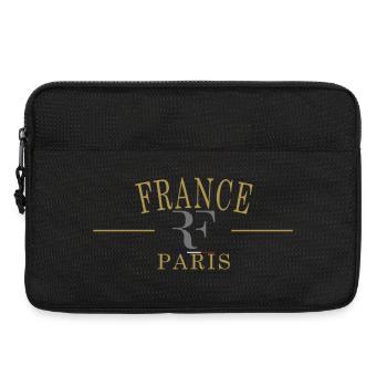 France drapeau RF - Sacoche pour ordinateur portable 13 pouces - noir - Devant