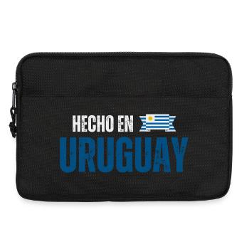 Hergestellt in Uruguay, uruguayischer Stolz - Laptoptasche 13" - Schwarz - Vorne