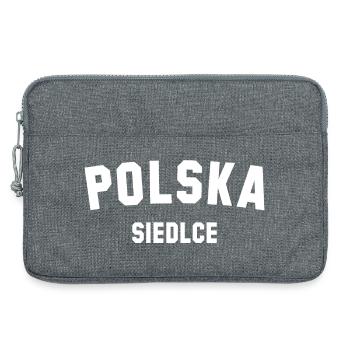 SIEDLCE Polska Poland Polen - Laptoptasche 13" - Grau meliert - Vorne