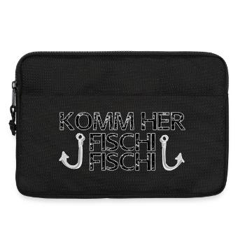 KOMM HER FISCHI FISCHI - Laptoptasche 13" - Schwarz - Vorne