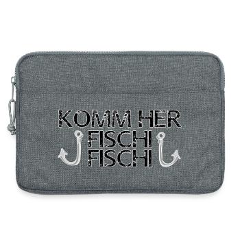COME HERE FISCHI FISCHI - Laptop bag 13" - heather grey - Front