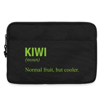 KIWI - Laptoptasche 13" - Schwarz - Vorne