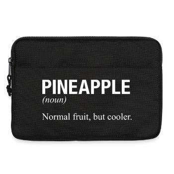 PINEAPPLE Ananas - Laptoptasche 13" - Schwarz - Vorne
