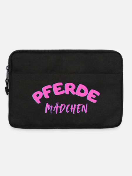 Horse Girl - Laptop bag 13" - black