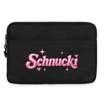schnucki / Y2K design - Laptop bag 13" - black - Front