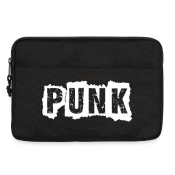 Punk-Logo Urbanes Design - Laptoptasche 13" - Schwarz - Vorne