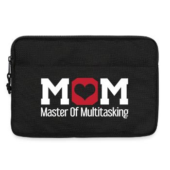 Mom Master of Multitasking Design - Laptoptasche 13" - Schwarz - Vorne