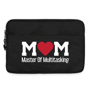 Mom master of multitasking / Mother, Family - Laptop bag 13" - black - Front