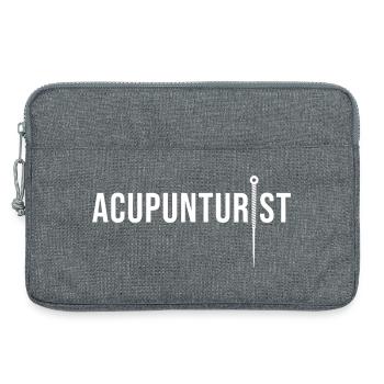 TCM Specialist Precision Healing Arts Authority  - Laptop bag 13" - heather grey - Front