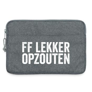 FF Nice Salting – Straight to the Point - Laptop bag 13" - heather grey - Front