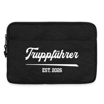 Squad Leader 2026 Firefighter Fire Brigade Troop - Laptop bag 13" - black - Front