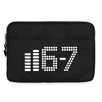 67 - Sacoche pour ordinateur portable 13 pouces - noir - Devant