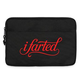 Ich habe – Lustiges Gen Alpha-Logo - Laptoptasche 13" - Schwarz - Vorne