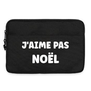 I don't like Christmas - Laptop bag 13" - black - Front