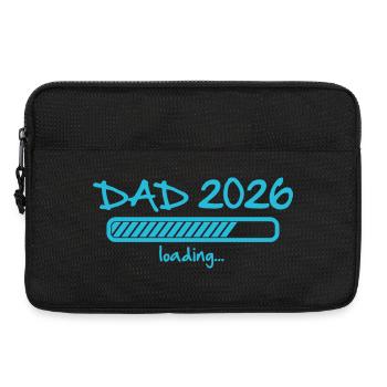 Papa 2026 invite l’annonce de grossesse du bébé - Sacoche pour ordinateur portable 13 pouces - noir - Devant
