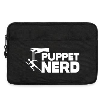 Marionnette de nerds de marionnettes - Sacoche pour ordinateur portable 13 pouces - noir - Devant