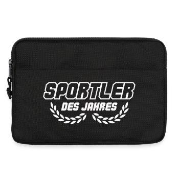 Emblème du Sportif de l’année - Sacoche pour ordinateur portable 13 pouces - noir - Devant