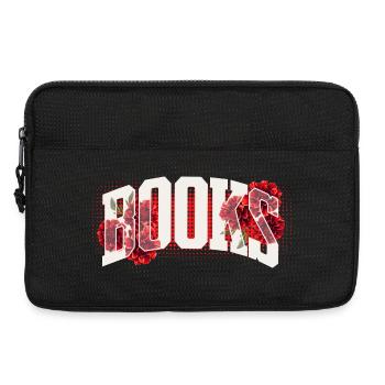 Blood Red Flowers Typo - Laptop bag 13" - black - Front
