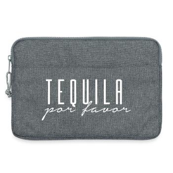 Tequila par favor - Sacoche pour ordinateur portable 13 pouces - gris chiné - Devant