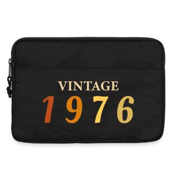 Tee 50 Ans Légende Né(e) 1976 - Sacoche pour ordinateur portable 13 pouces - noir - Devant