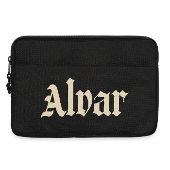 Alvar Gothic Font Design - Laptop bag 13" - black - Front