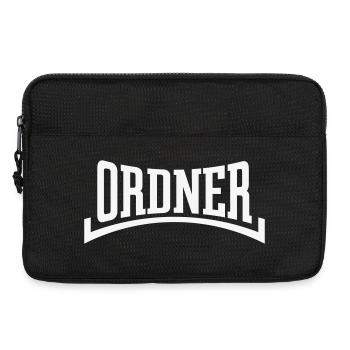 Dossiers (Commande / Sécurité / Blanc) - Sacoche pour ordinateur portable 13 pouces - noir - Devant