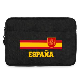 SPANIEN SPAIN España EUROPA SPANISCHE SPORT FAN - Laptoptasche 13" - Schwarz - Vorne