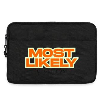 Am wahrscheinlichsten sich verlaufen – lustiger Familienurlaub - Laptoptasche 13" - Schwarz - Vorne