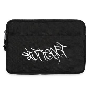 Style de graffiti urbain à Stuttgart - Sacoche pour ordinateur portable 13 pouces - noir - Devant