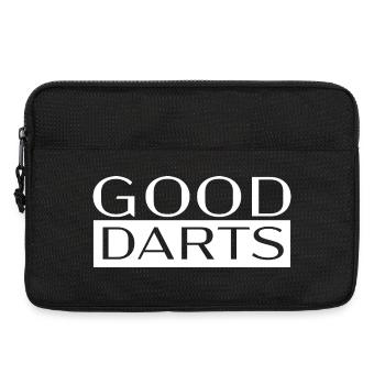 Dart-Good_Darts - Laptoptasche 13" - Schwarz - Vorne