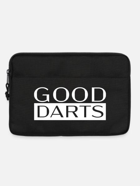 Dart-Good_Darts - Laptoptasche 13" - Schwarz