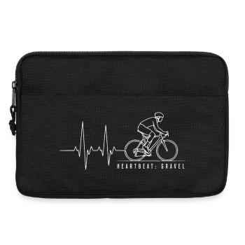 Heartbeat Gravel Bike - Laptoptasche 13" - Schwarz - Vorne