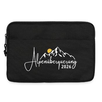 Traversée des Alpes 2026 - Randonnée - Sacoche pour ordinateur portable 13 pouces - noir - Devant