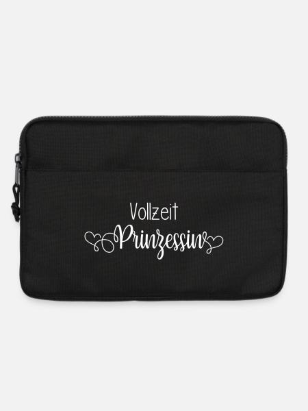 Vollzeit Prinzessin - Laptoptasche 13" - Schwarz