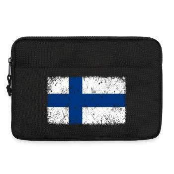 Finnland - Laptoptasche 13" - Schwarz - Vorne