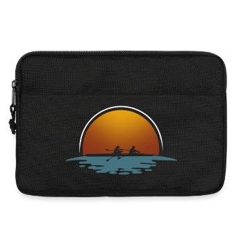 Rameur Rameur Bateau à rames - Sacoche pour ordinateur portable 13 pouces - noir - Devant