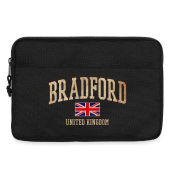 Bradford UK Vintage Banner - Laptoptasche 13" - Schwarz - Vorne