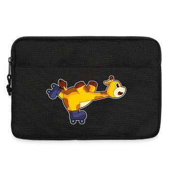 Giraffe Inline skating Inline skates - Laptoptasche 13" - Schwarz - Vorne
