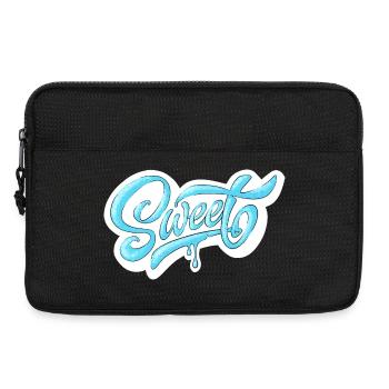 Kalt süß Drehbuch-Design - Laptoptasche 13" - Schwarz - Vorne